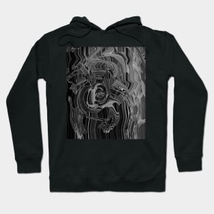 Digital abstract art 3.8 Hoodie